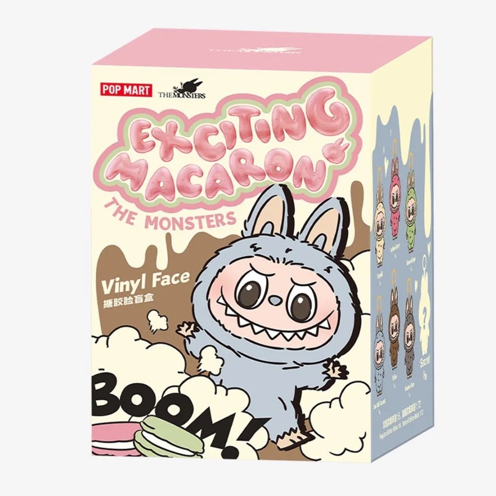 THE MONSTERS Exciting Macaron Vinyl Face Blind Box